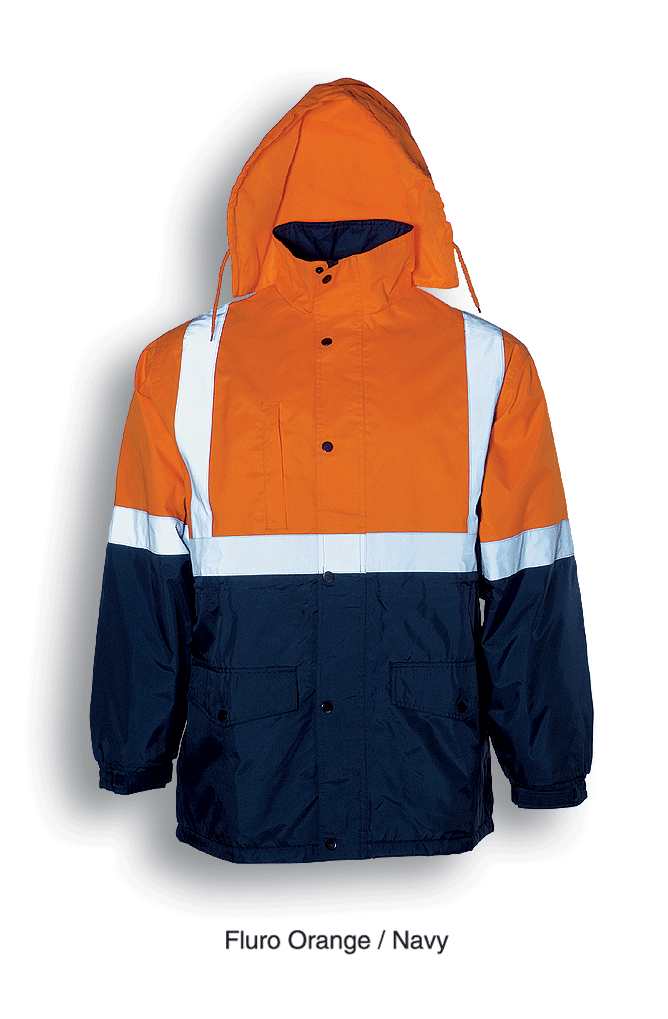 SJ0432 reflective tape work JACKET